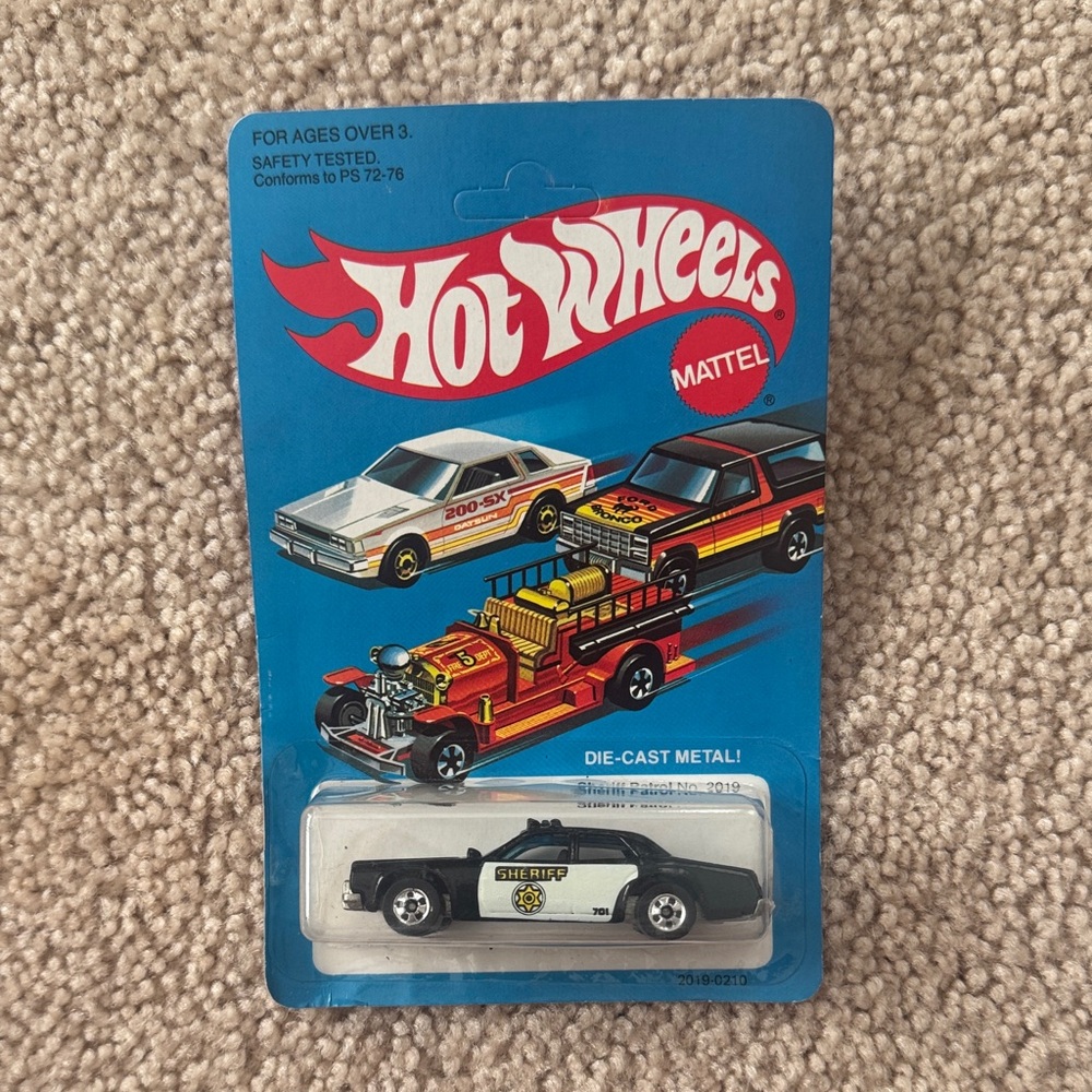 Hot Wheels Sheriff Patrol #2019 – 1982 – New in Package